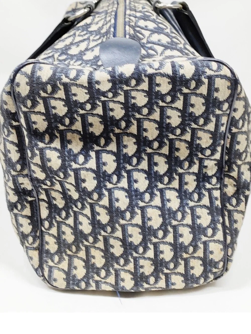 Christian Dior Trotter Monogram Boston Luggage Weekender Bag - Picture 2 of 7